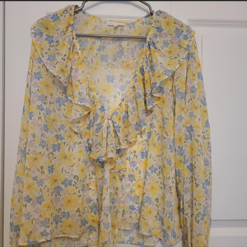 Women's floral blouse